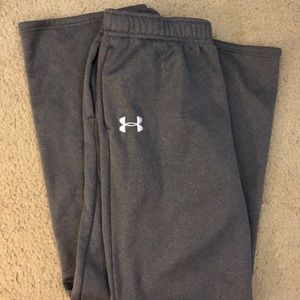 Kids Under Armour Storm Gray Sweatpants